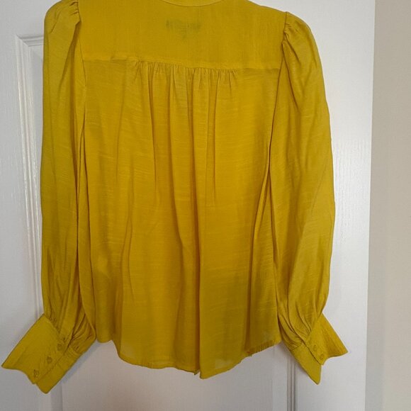 Banana Republic Volume-Sleeve Shirt Sz S - Picture 3 of 6